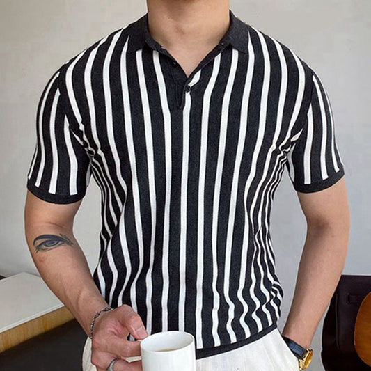 Tricots manches courtes business polo hommes