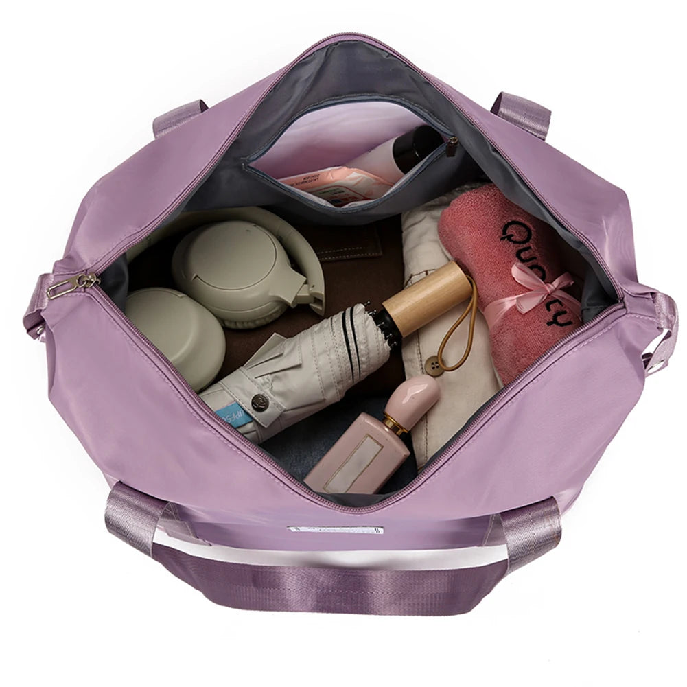 Sac de voyage universel à roulettes avec séparation.