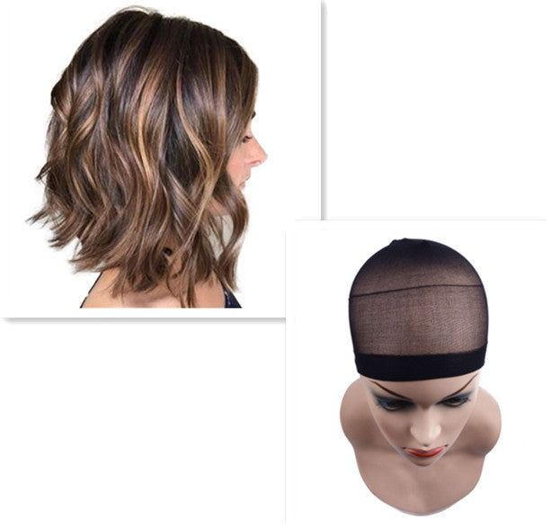 Perruque femme cheveux courts et bouclés