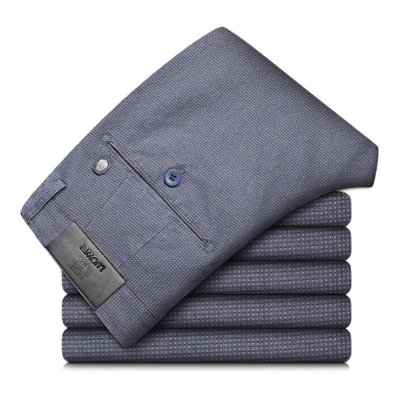 Pantalon crayon stretch à carreaux Fin et slim pour homme
