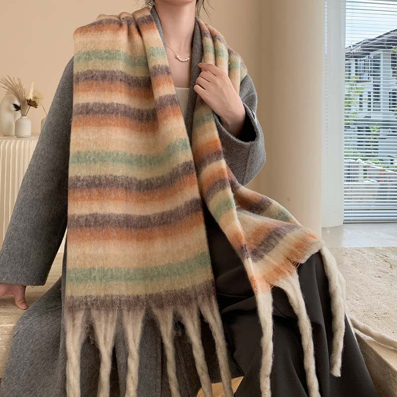 Cache-cou pour femme, tendance, stylé, assorti avec tout.