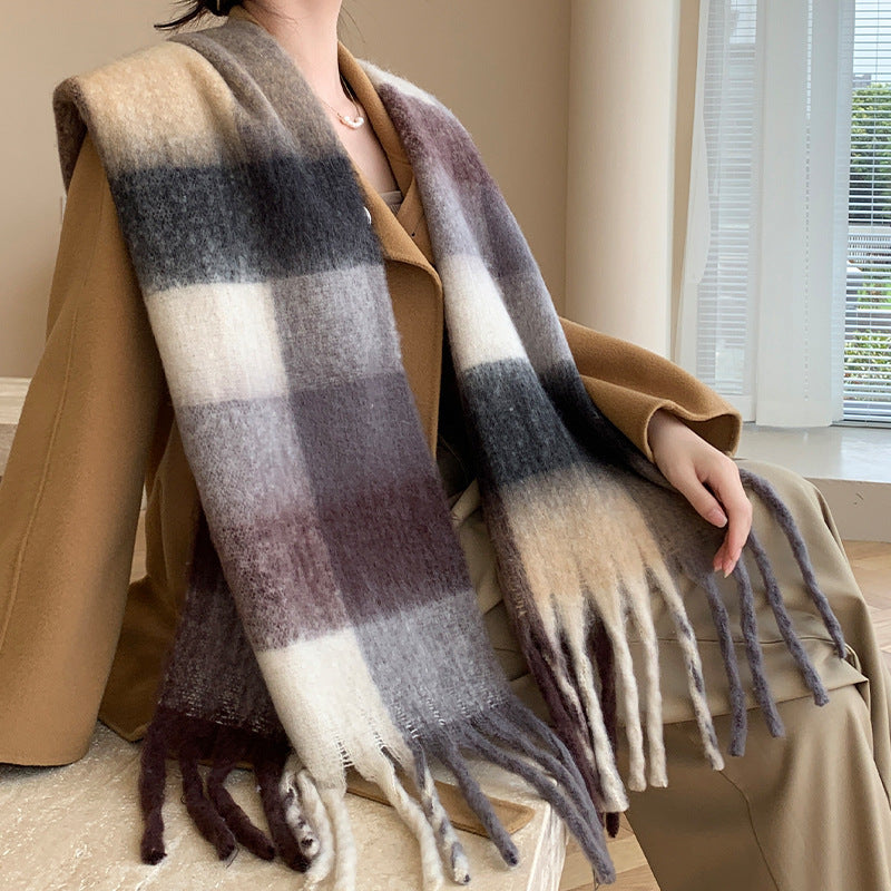 Cache-cou pour femme, tendance, stylé, assorti avec tout.