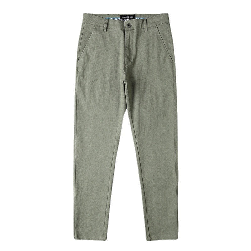 Pantalon crayon stretch à carreaux Fin et slim pour homme