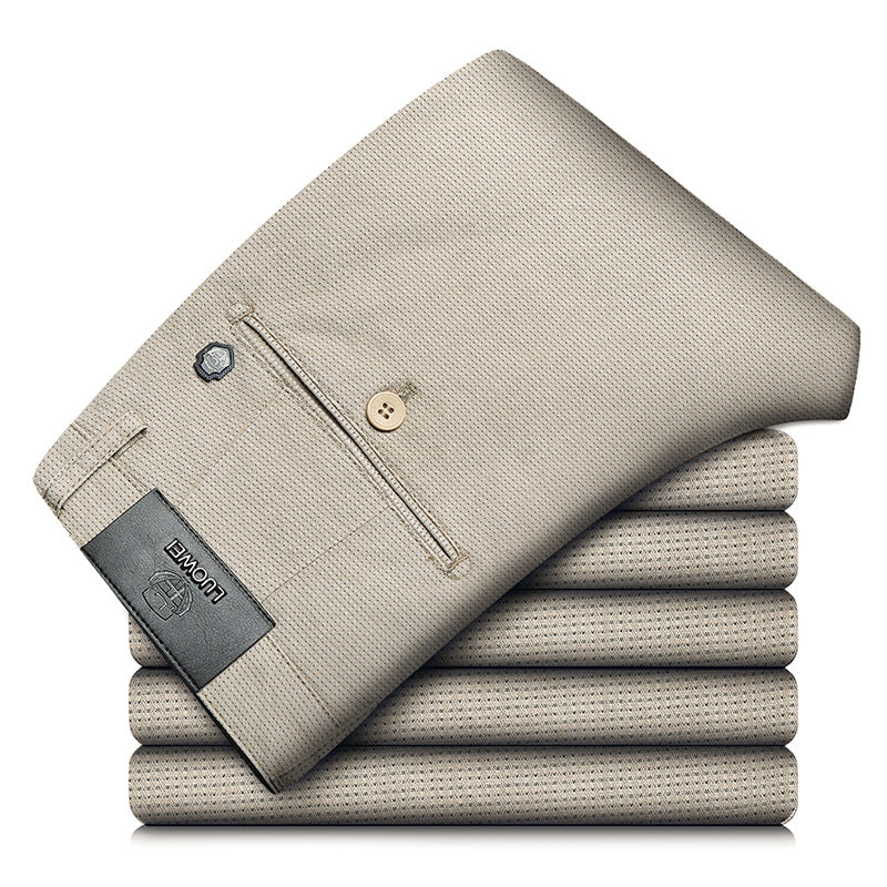 Pantalon crayon stretch à carreaux Fin et slim pour homme