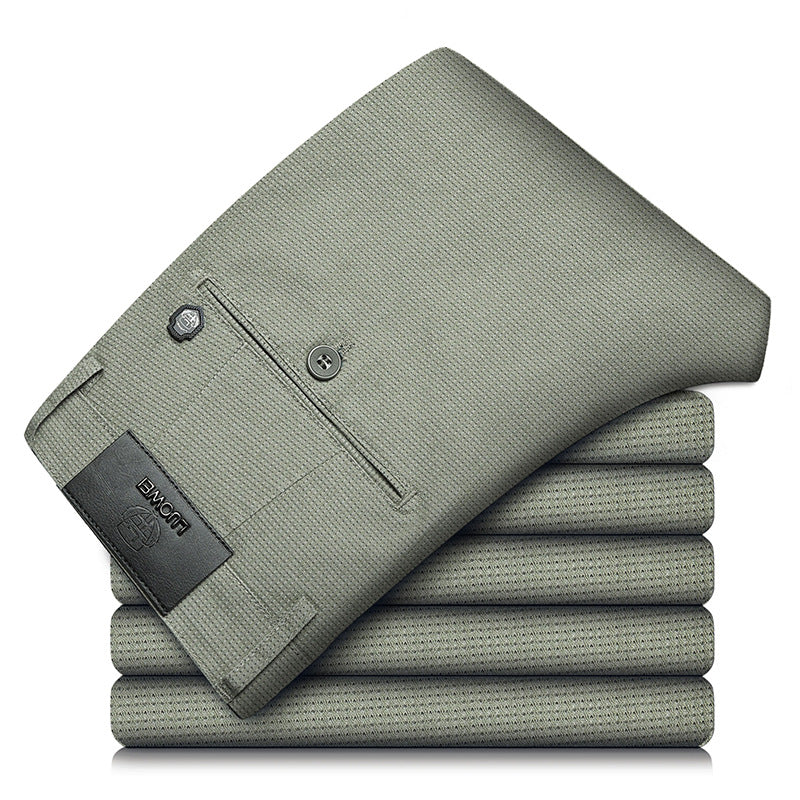 Pantalon crayon stretch à carreaux Fin et slim pour homme