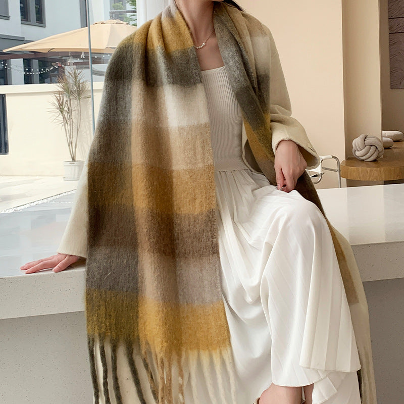 Cache-cou pour femme, tendance, stylé, assorti avec tout.