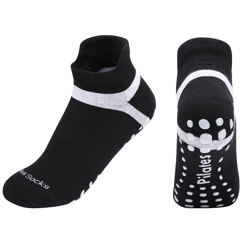 Socquettes  pour homme et femmes de haute qualité pour Pilates, et chaussettes de Yoga antidérapantes.