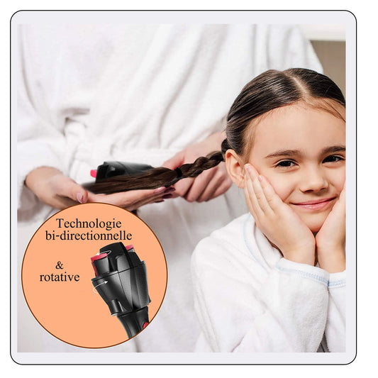 Tresseur de cheveux automatique.