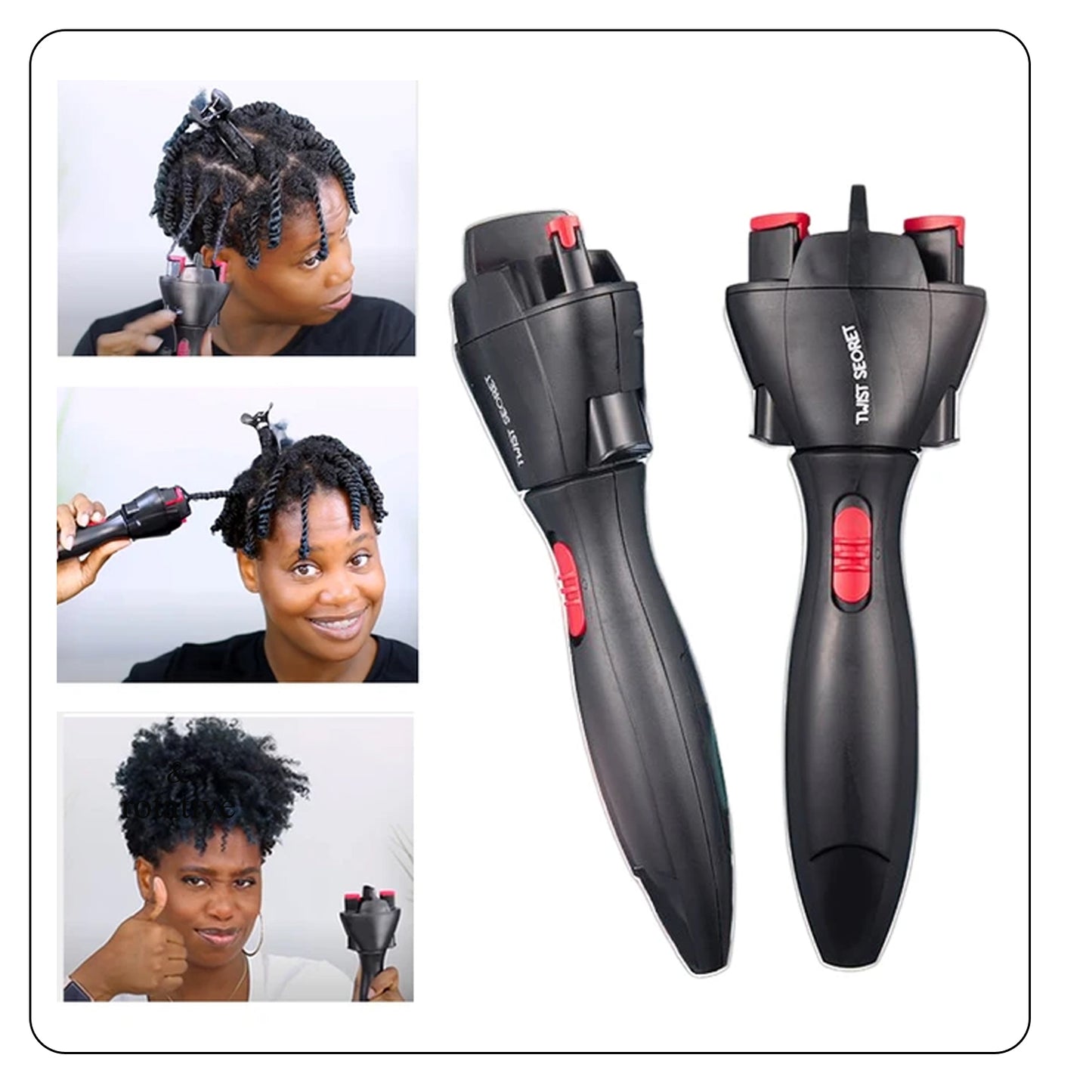 Tresseur de cheveux automatique.