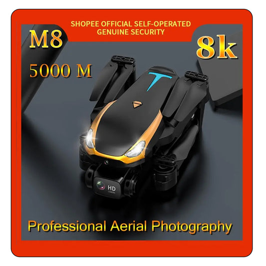 Drone de capture vidéos haute définition 8K.