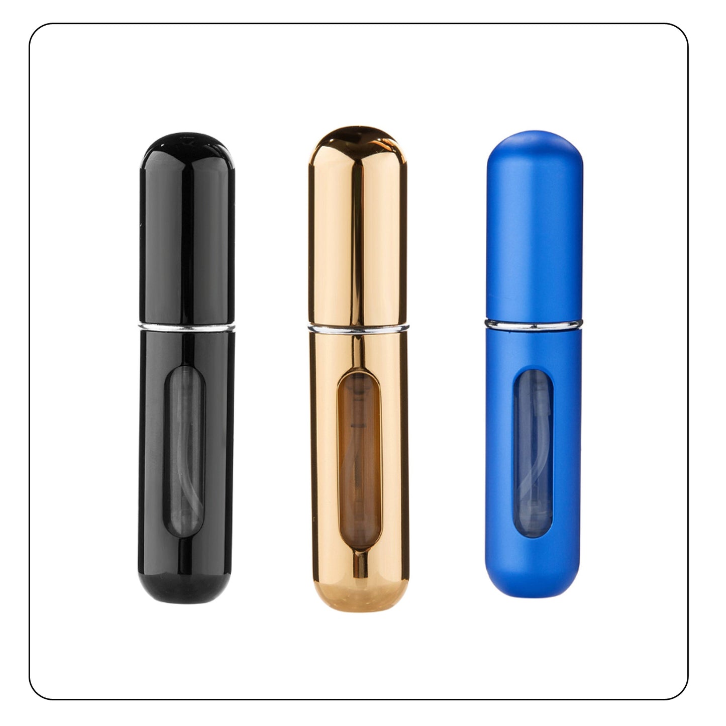 Mini flacon de parfum atomiseur.