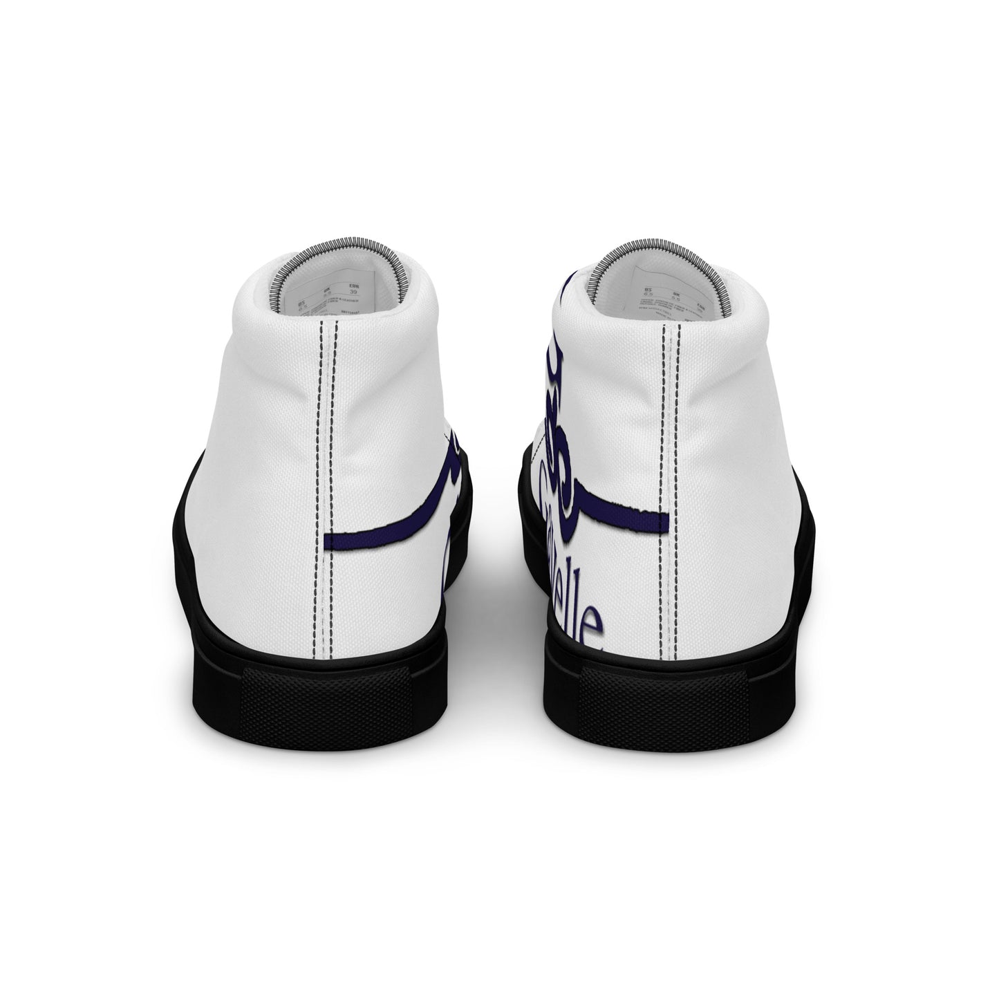 Baskets Gayelle hautes en toile homme.