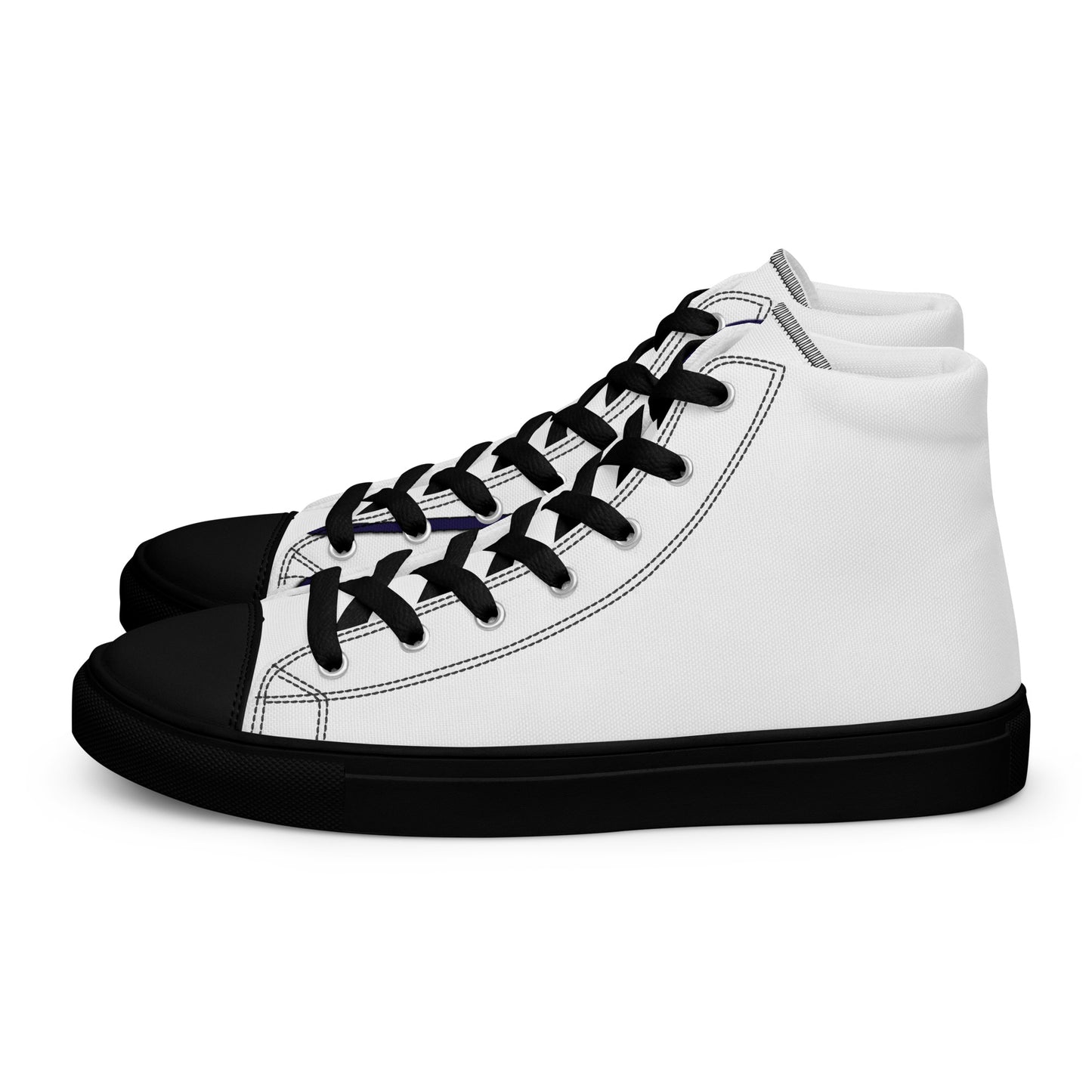 Baskets Gayelle hautes en toile homme.