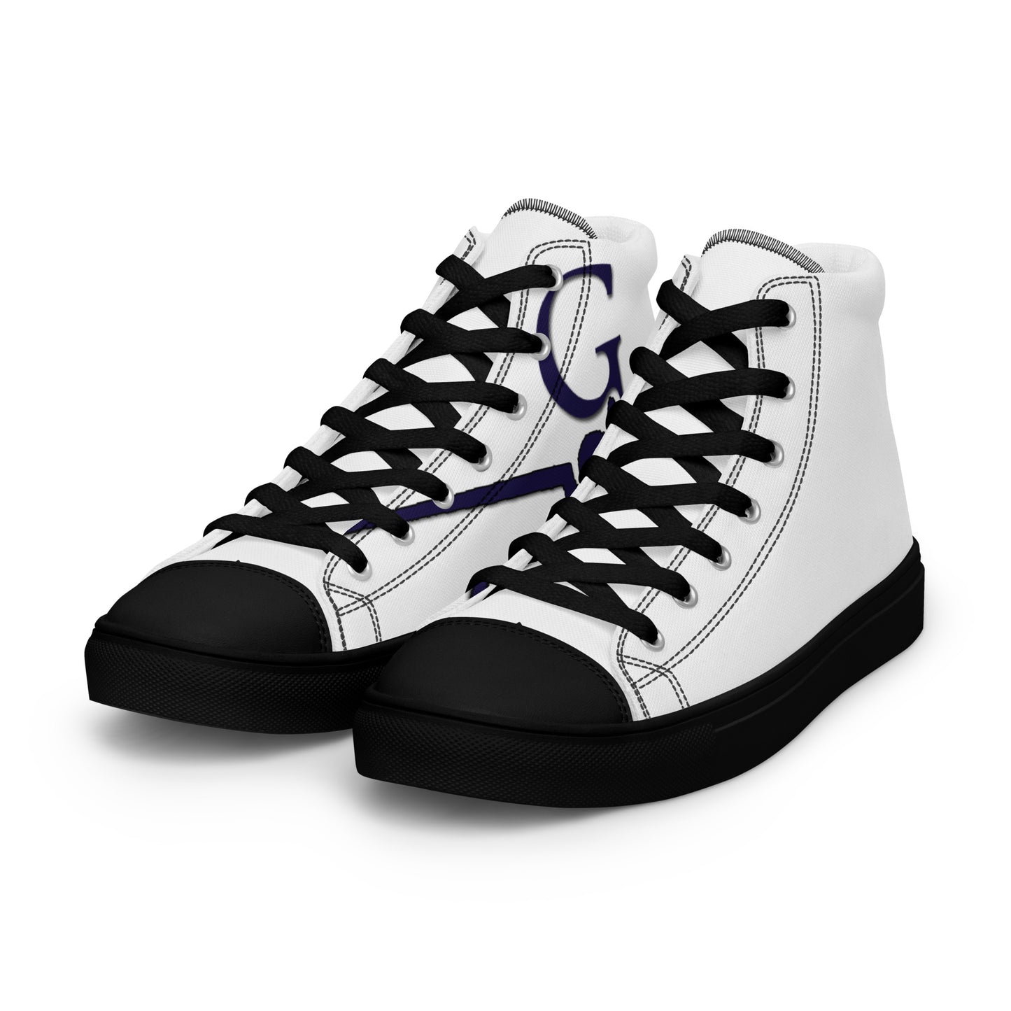 Baskets Gayelle hautes en toile homme.