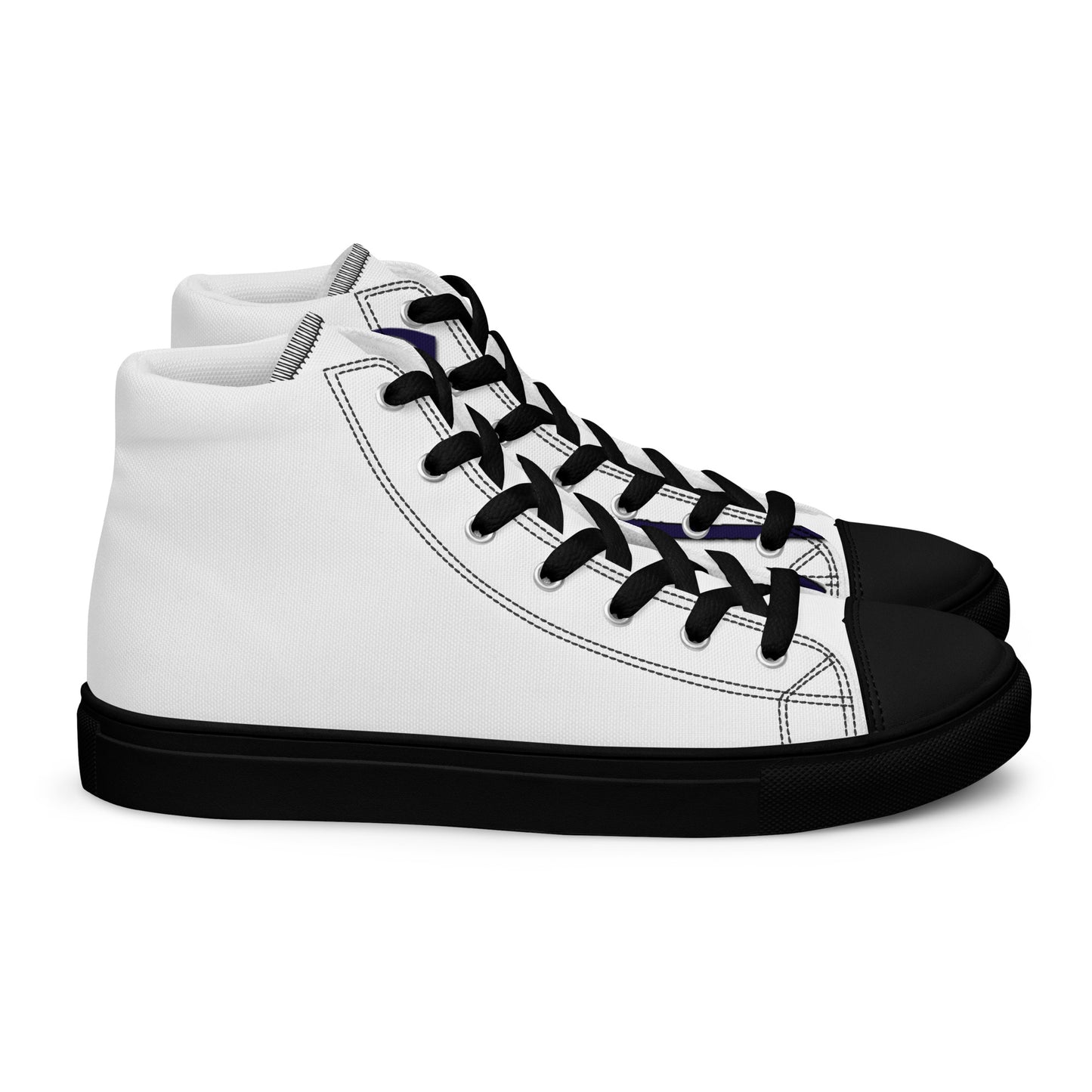 Baskets Gayelle hautes en toile homme.