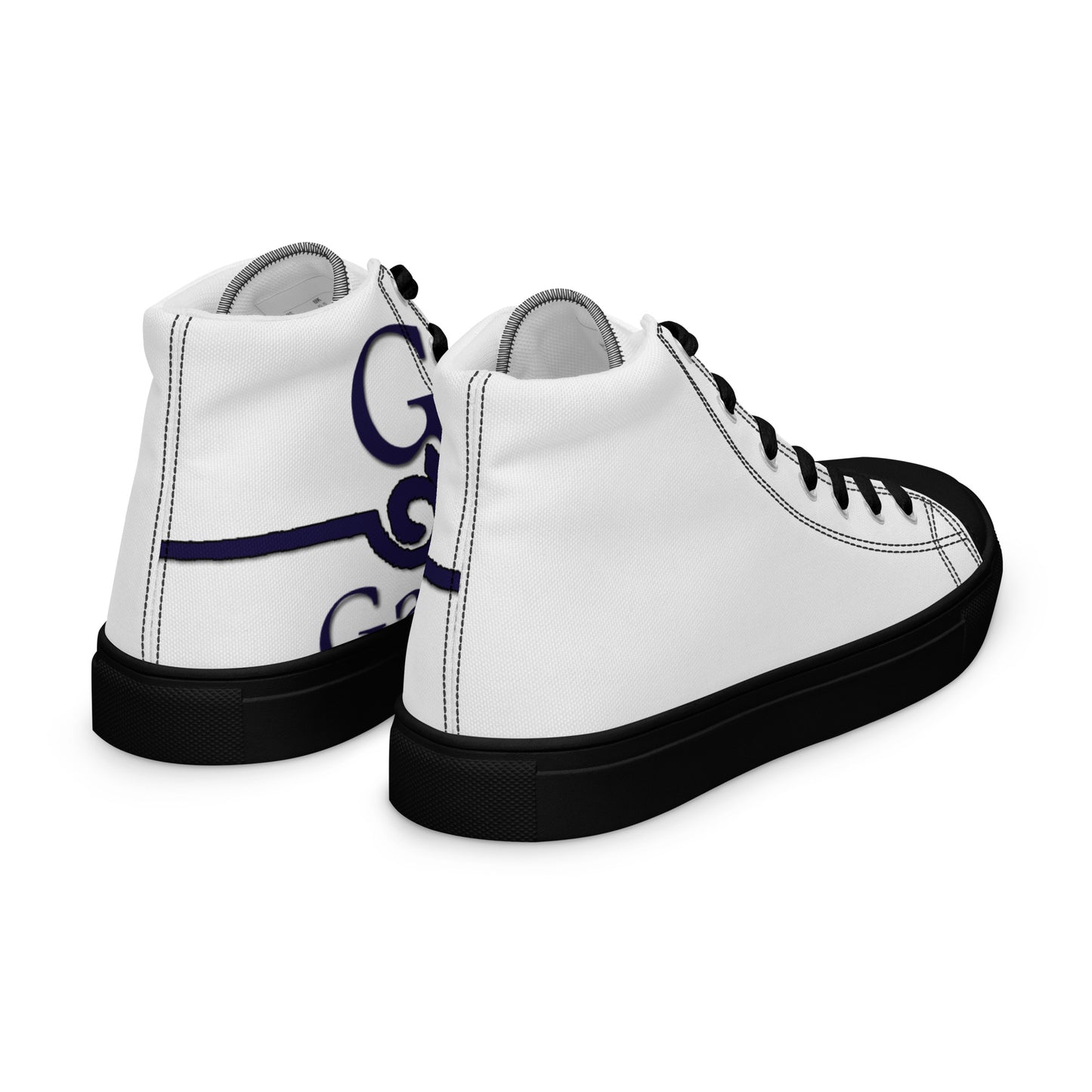 Baskets Gayelle hautes en toile homme.