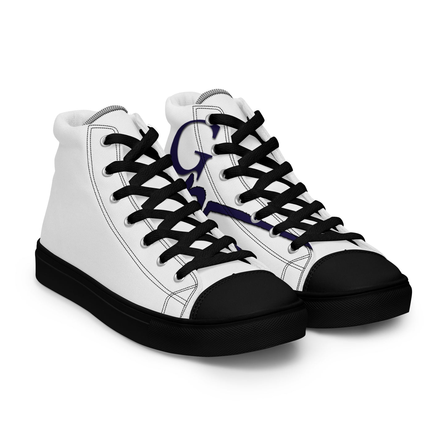 Baskets Gayelle hautes en toile homme.