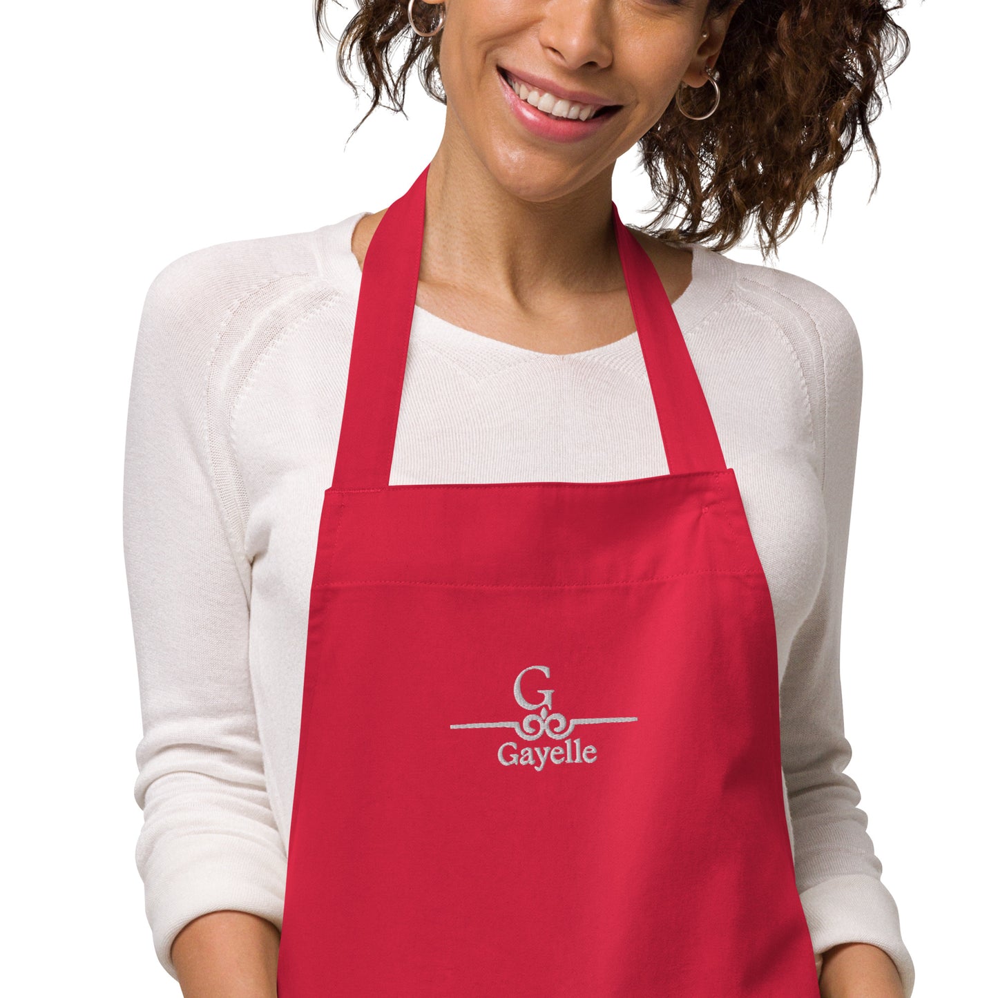 Tablier Gayelle en coton biologique.