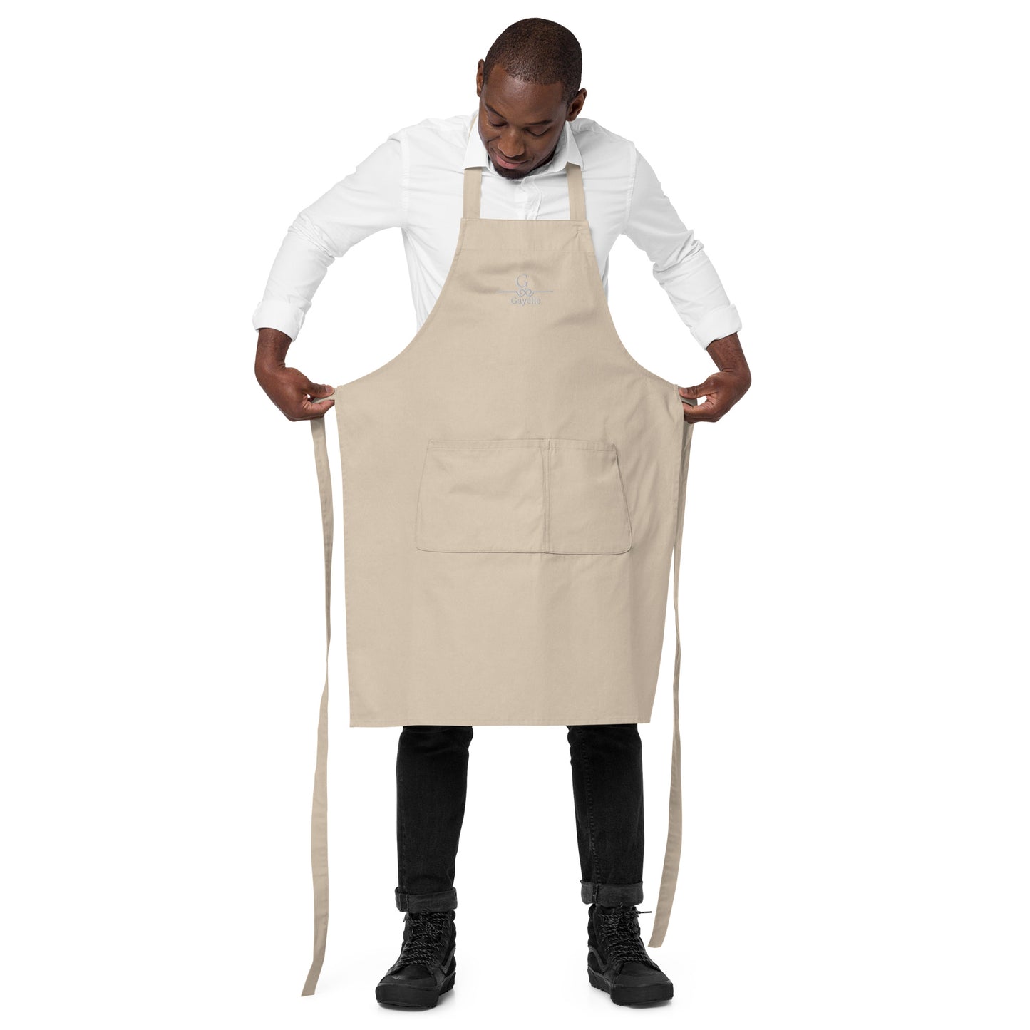 Tablier Gayelle en coton biologique.