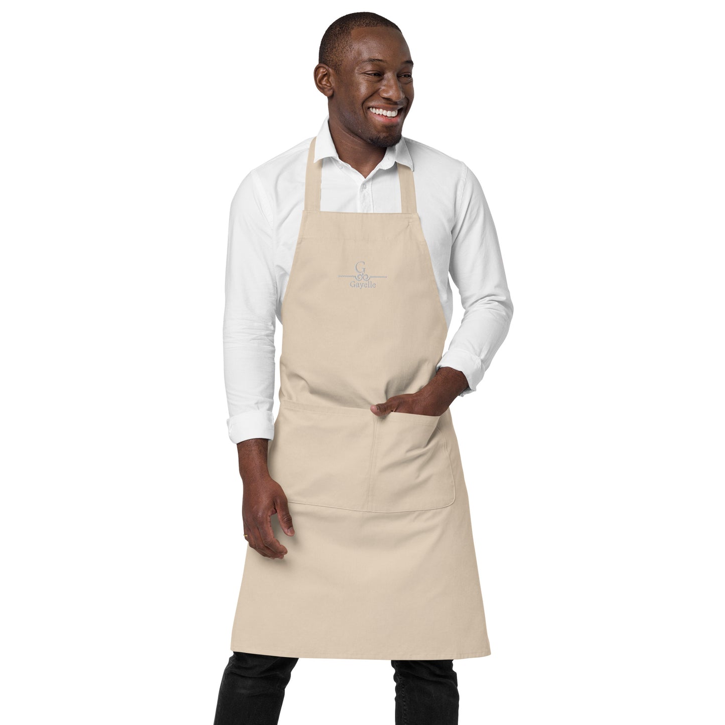 Tablier Gayelle en coton biologique.