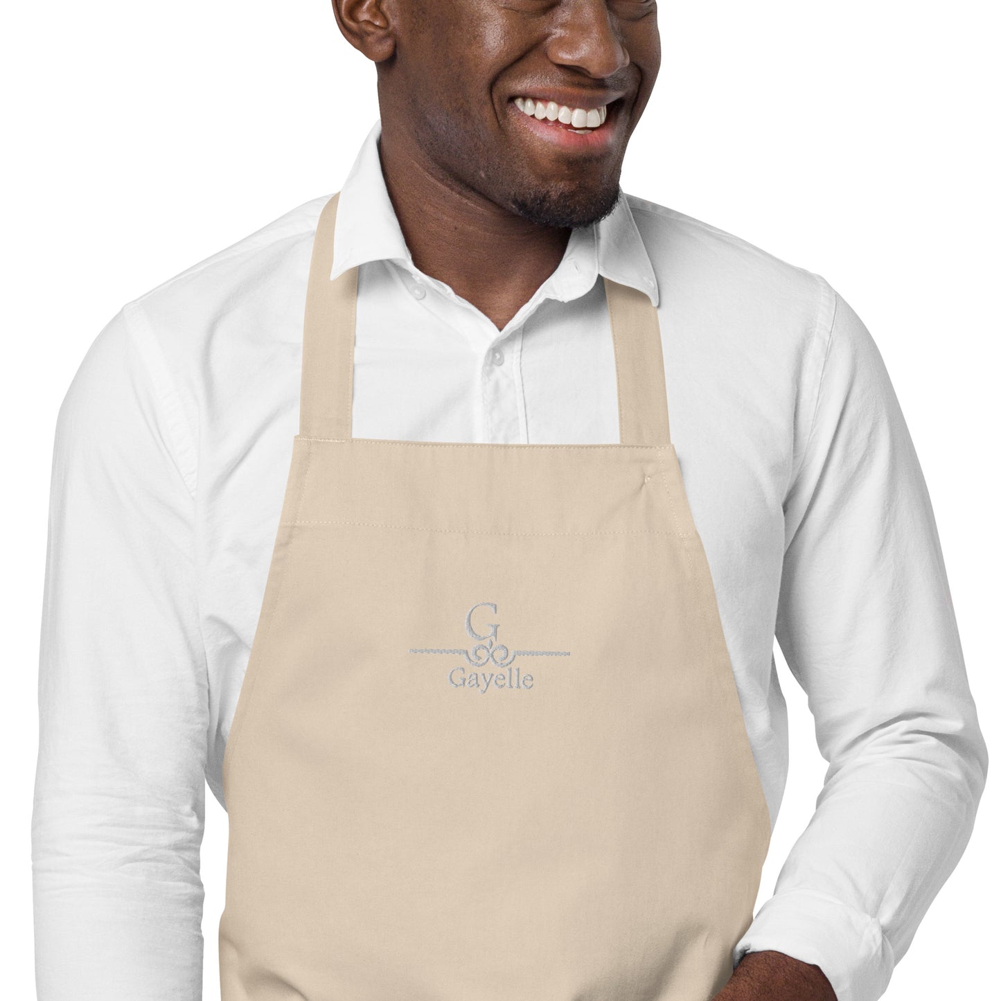 Tablier Gayelle en coton biologique.