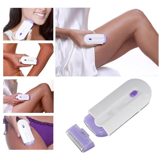 Epilateur électrique sans douleur pour femmes, corps,visage, jambes,bikini, rasoir à main avec chargement USB,