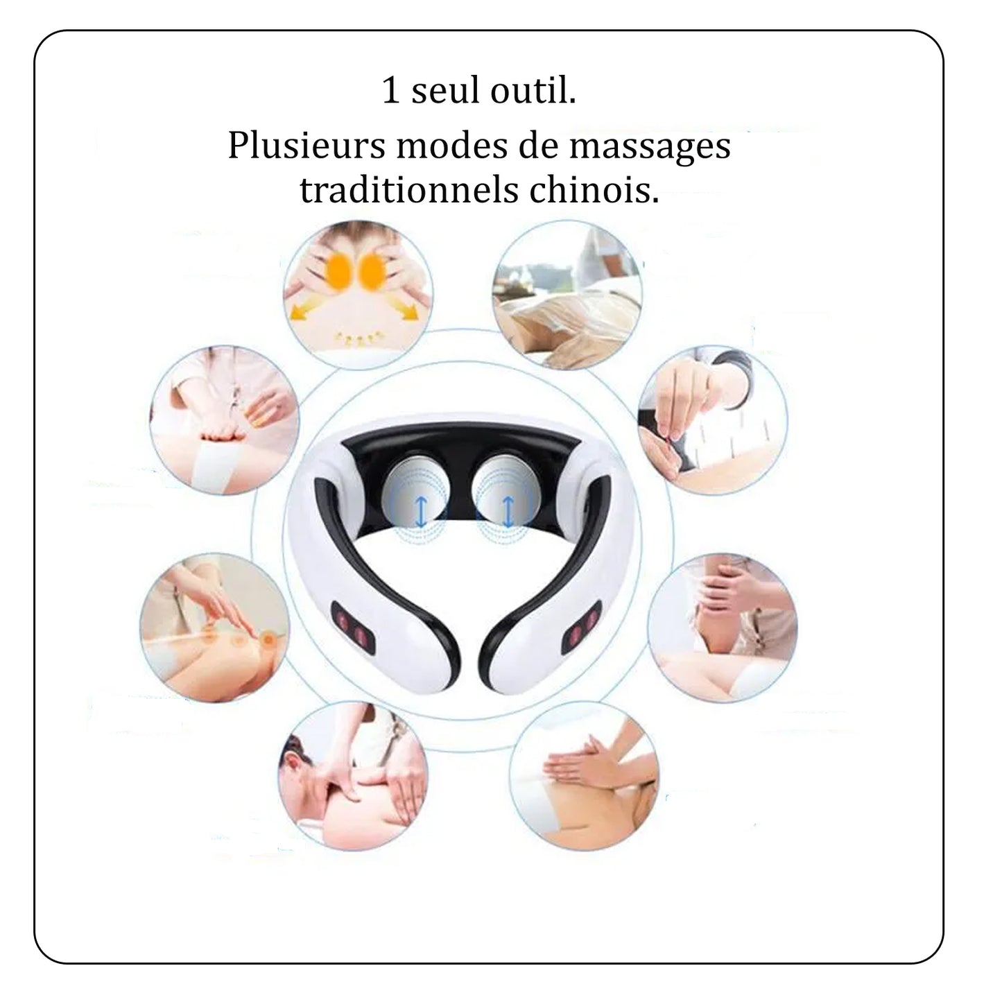 Masseur Électrique avec infrarouge.