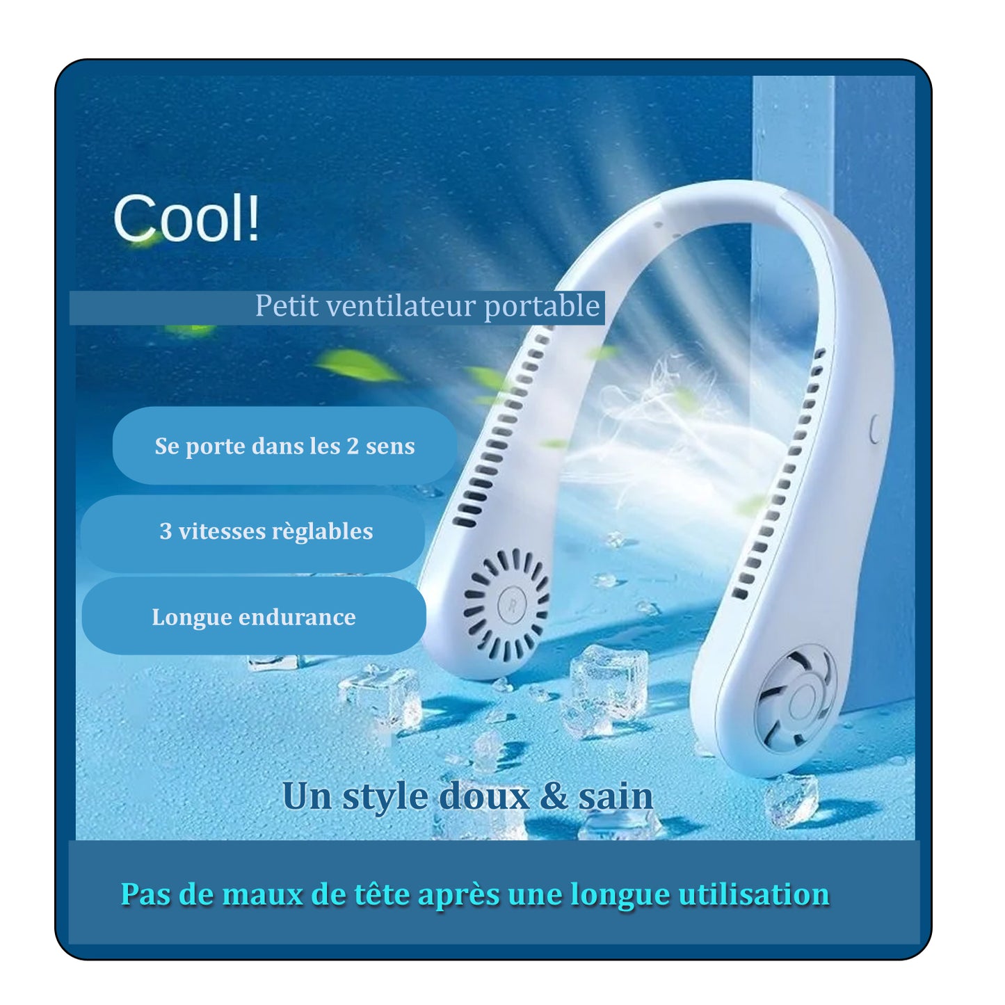 Ventilateur de cou.