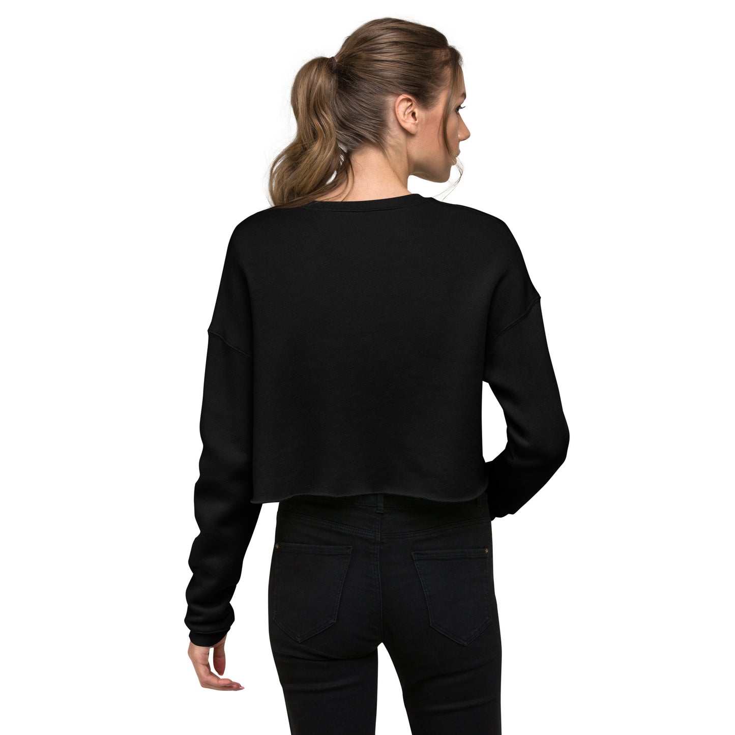 Sweat-Shirt "sans capuche" Gayelle Crop-Top.