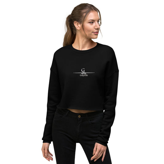 Sweat-Shirt "sans capuche" Gayelle Crop-Top.