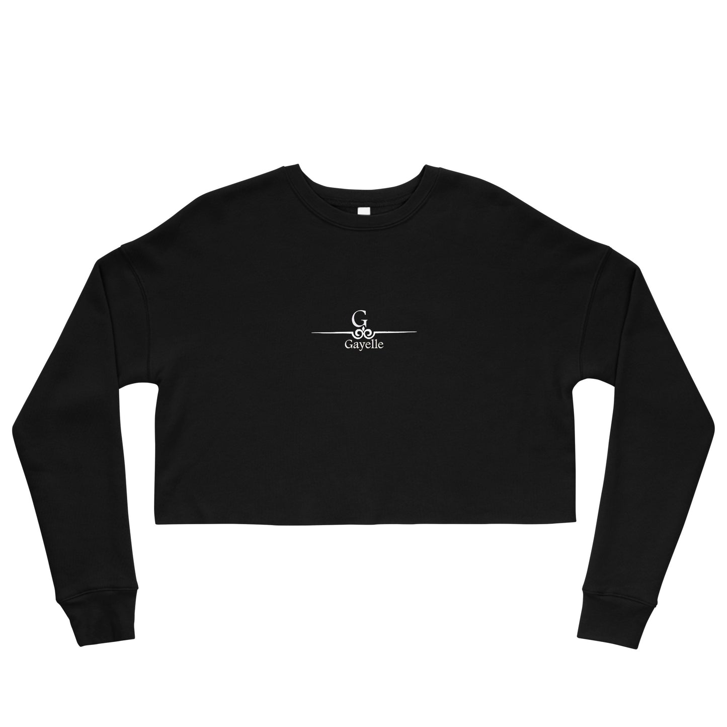 Sweat-Shirt "sans capuche" Gayelle Crop-Top.