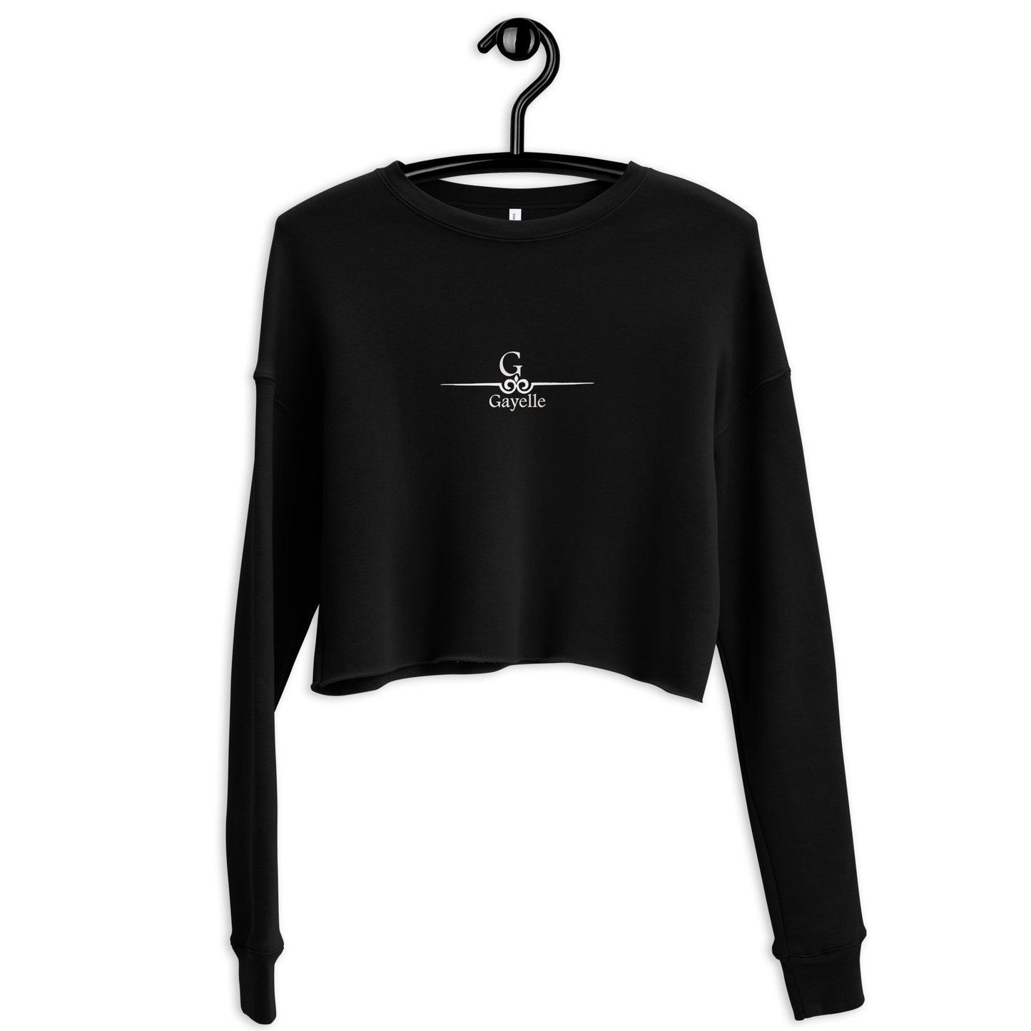 Sweat-Shirt "sans capuche" Gayelle Crop-Top.