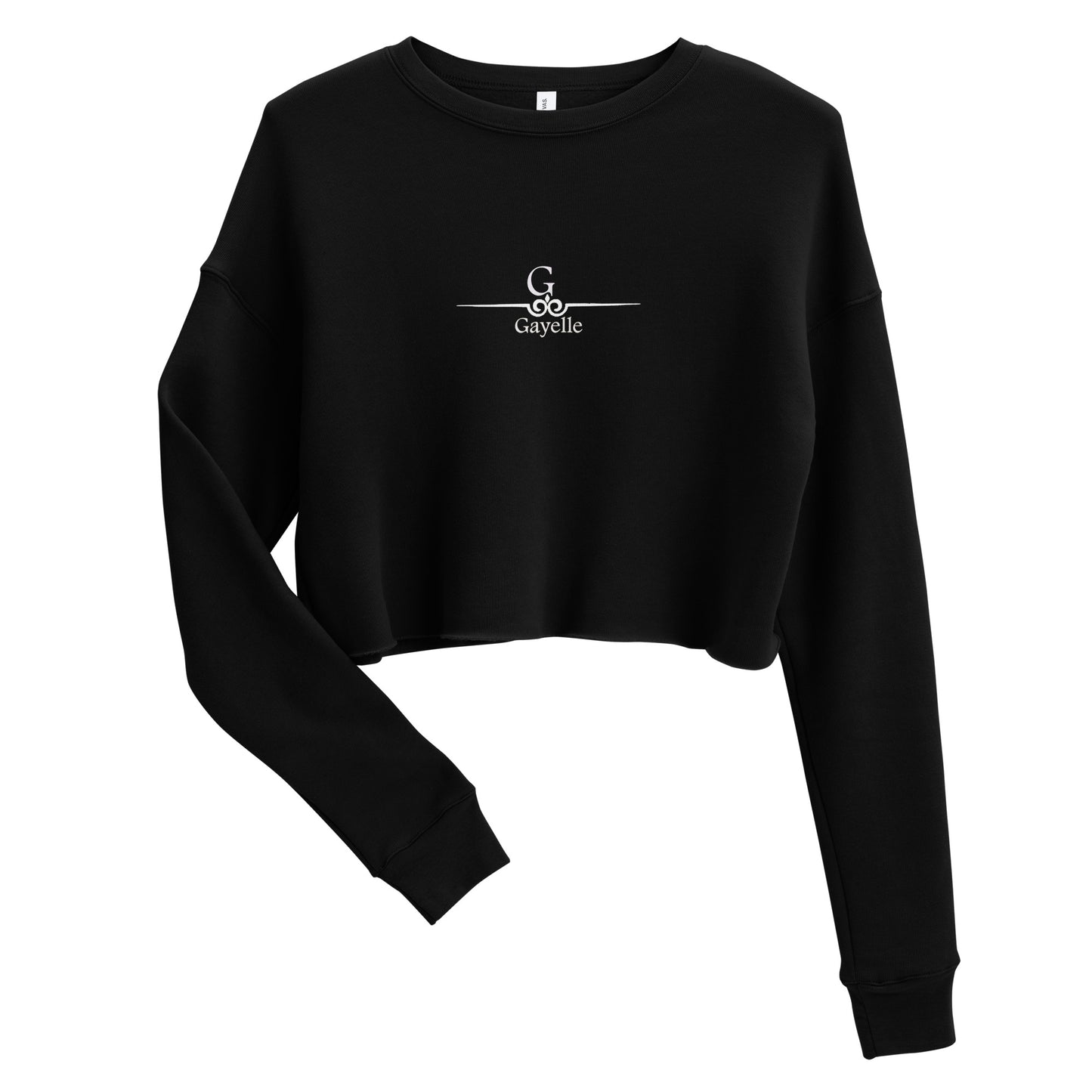 Sweat-Shirt "sans capuche" Gayelle Crop-Top.