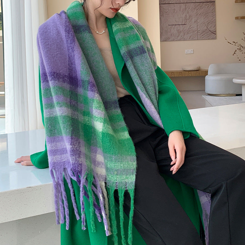 Cache-cou pour femme, tendance, stylé, assorti avec tout.