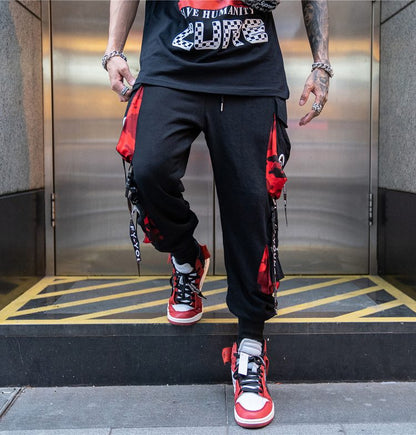 Sarouel à sangles hip hop