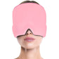 Masque pour les yeux contre la migraine, compresse glacée, soulagement des maux de tête, thérapie par le froid