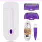 Epilateur électrique sans douleur pour femmes, corps,visage, jambes,bikini, rasoir à main avec chargement USB,