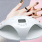 Sèche-mains pour colle et vernis à ongles avec lampe de luminothérapie