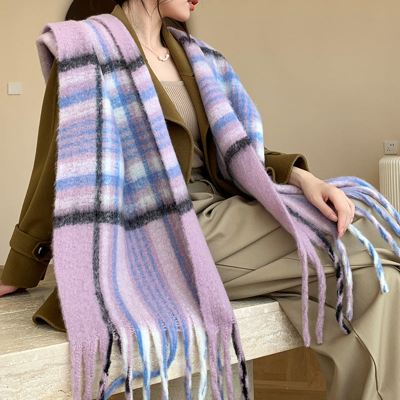 Cache-cou pour femme, tendance, stylé, assorti avec tout.