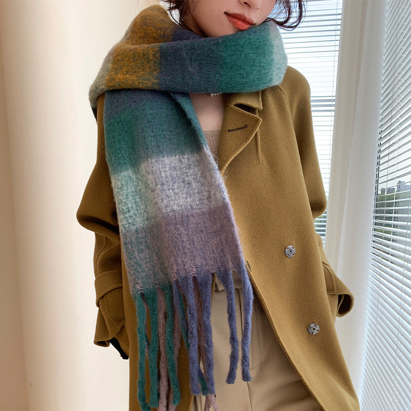 Cache-cou pour femme, tendance, stylé, assorti avec tout.