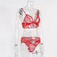 Gayelle "Ensemble de lingerie en dentelle érotique" (Lace Erotic lingerie set)