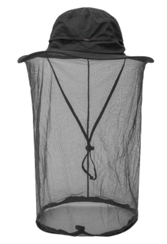 Chapeau anti-moustique et de protection solaire UV