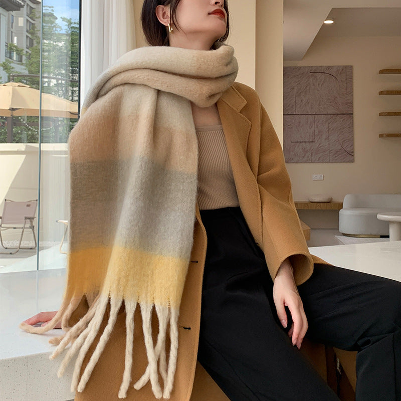 Cache-cou pour femme, tendance, stylé, assorti avec tout.