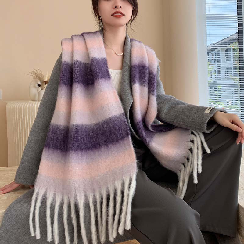 Cache-cou pour femme, tendance, stylé, assorti avec tout.