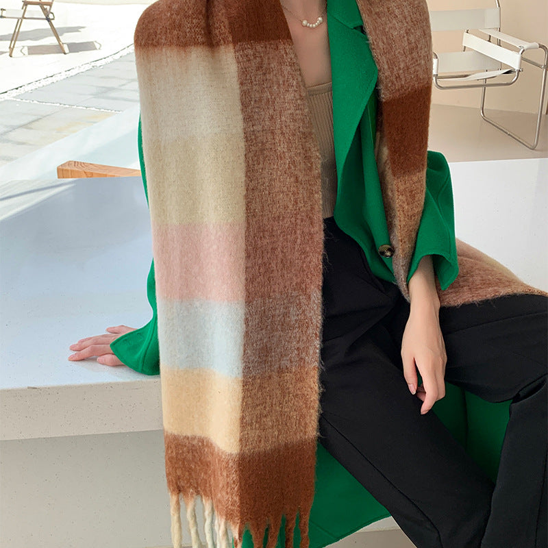 Cache-cou pour femme, tendance, stylé, assorti avec tout.