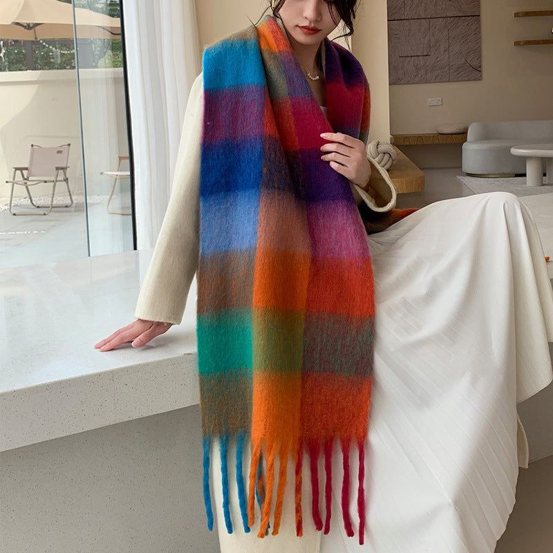 Cache-cou pour femme, tendance, stylé, assorti avec tout.