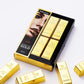 Kit de rouge à lèvres, ensemble de maquillage Gold Bar