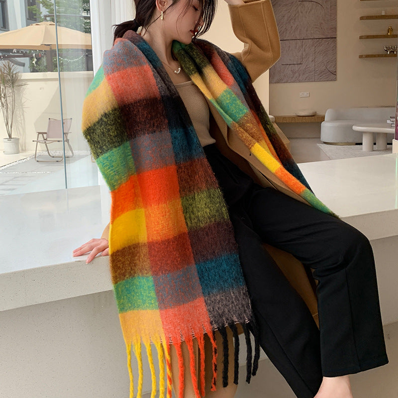 Cache-cou pour femme, tendance, stylé, assorti avec tout.