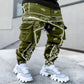 Pantalon imprimé pour hommes, Bloomers amples