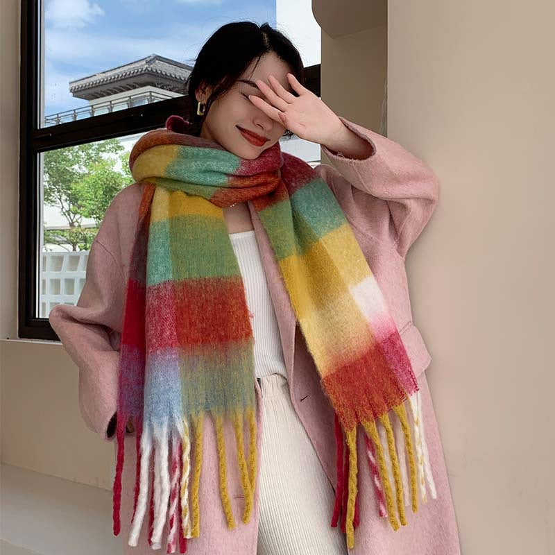 Cache-cou pour femme, tendance, stylé, assorti avec tout.